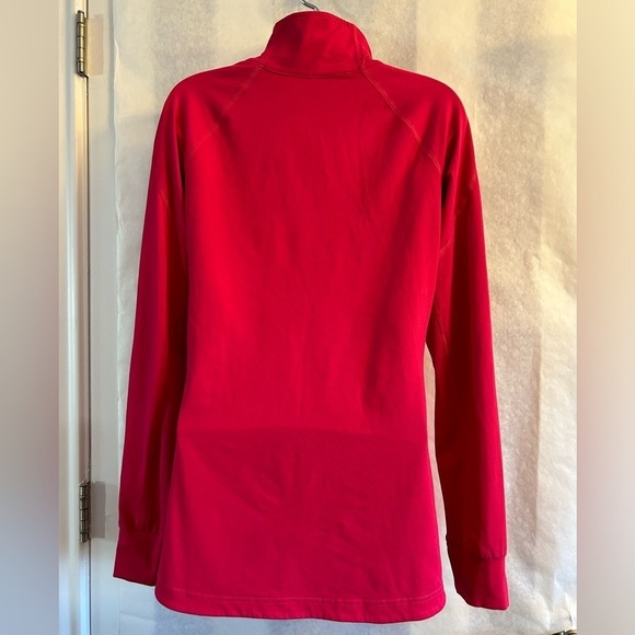 Adidas Climate women’s pullover active wear qtr zip long sleeve top Sz-M. Y13 - Picture 8 of 10